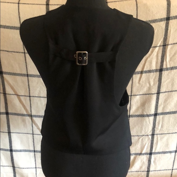 Alice + Olivia | Black Vest | Size Small - Picture 6 of 7